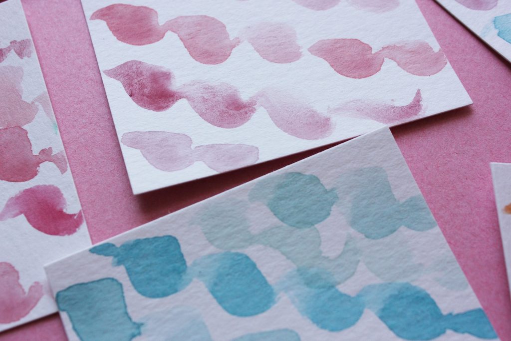 watercolor strokes-art tutorials