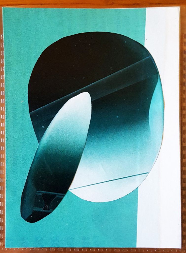 blues make artist trading cards