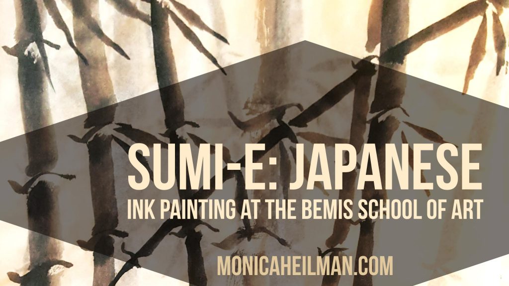 Sumi-e Japanese Ink Painting