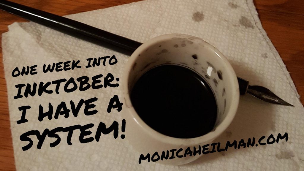 Inktober System One Week Title Image